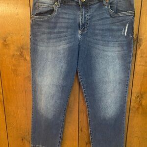 Kut from the Kloth Dark Blue Relaxed Jeans